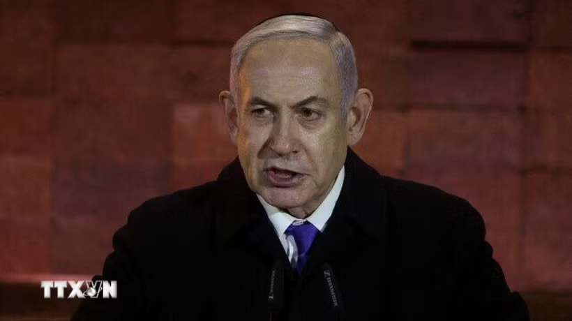 Thủ tướng Israel Benjamin Netanyahu. (Ảnh: IRNA/TTXVN)