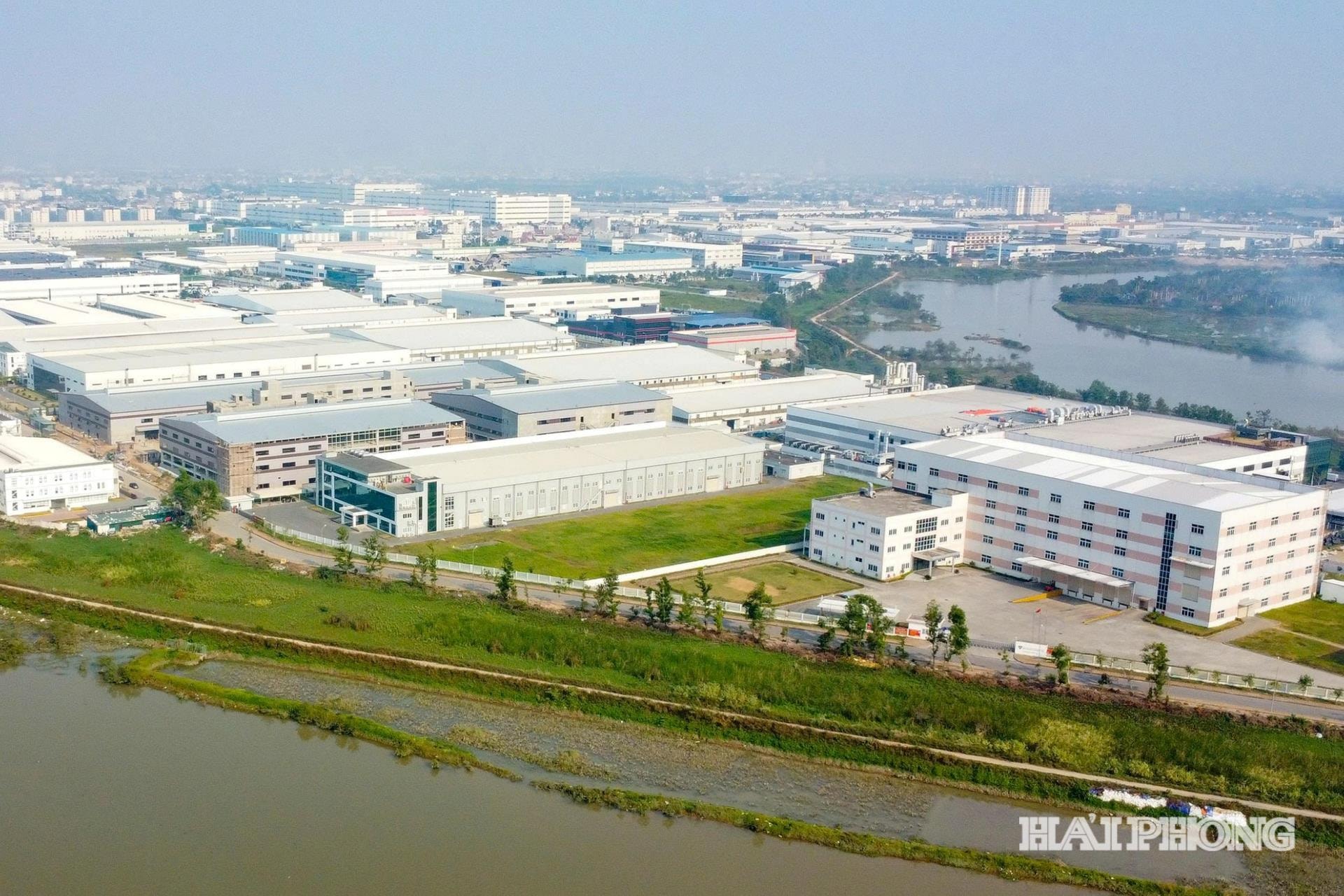Khu công nghiệp Tràng Duệ hiện trở thành 