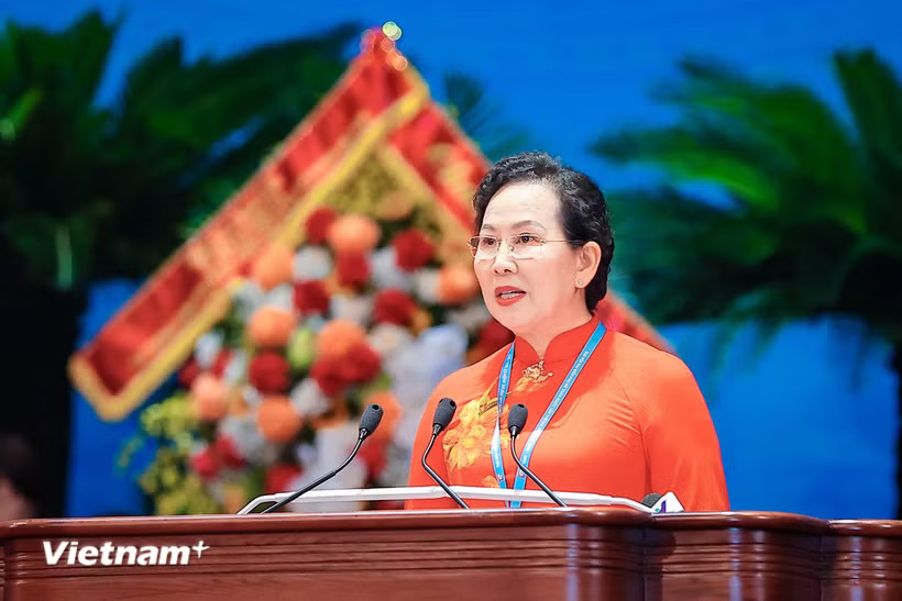 Bà Lê Thị Thủy tái đắc cử Chủ tịch Hội Liên hiệp Phụ nữ Việt Nam