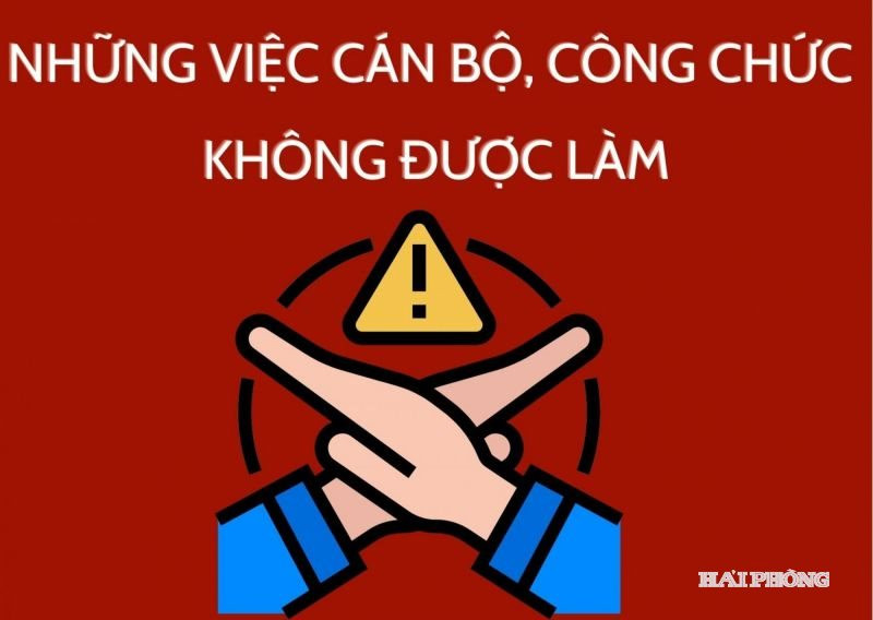 can bo khong duoc lam