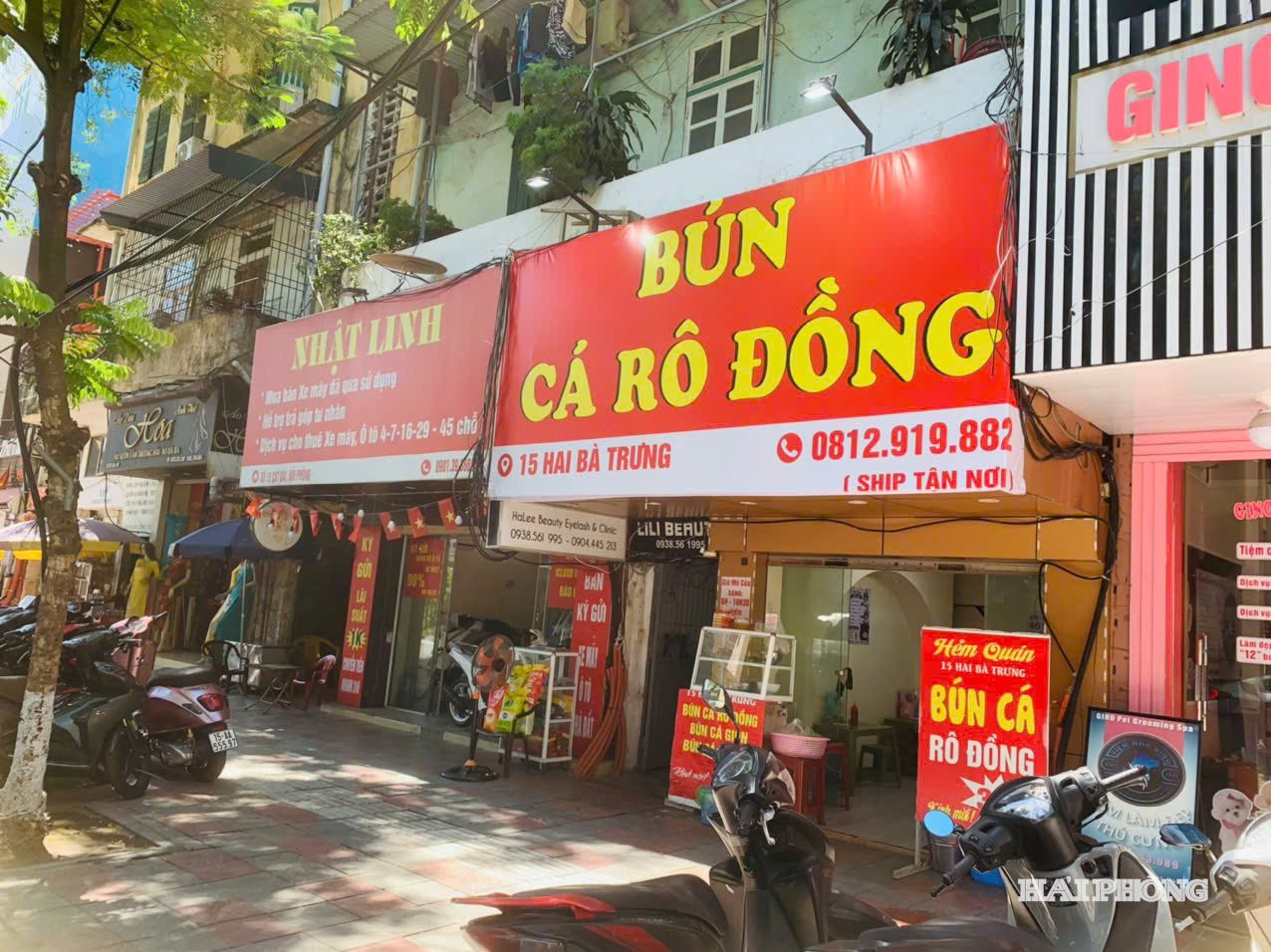 Nhiều quán ăn ship tận nơi để tiết kiệm không gian quán trong nhà