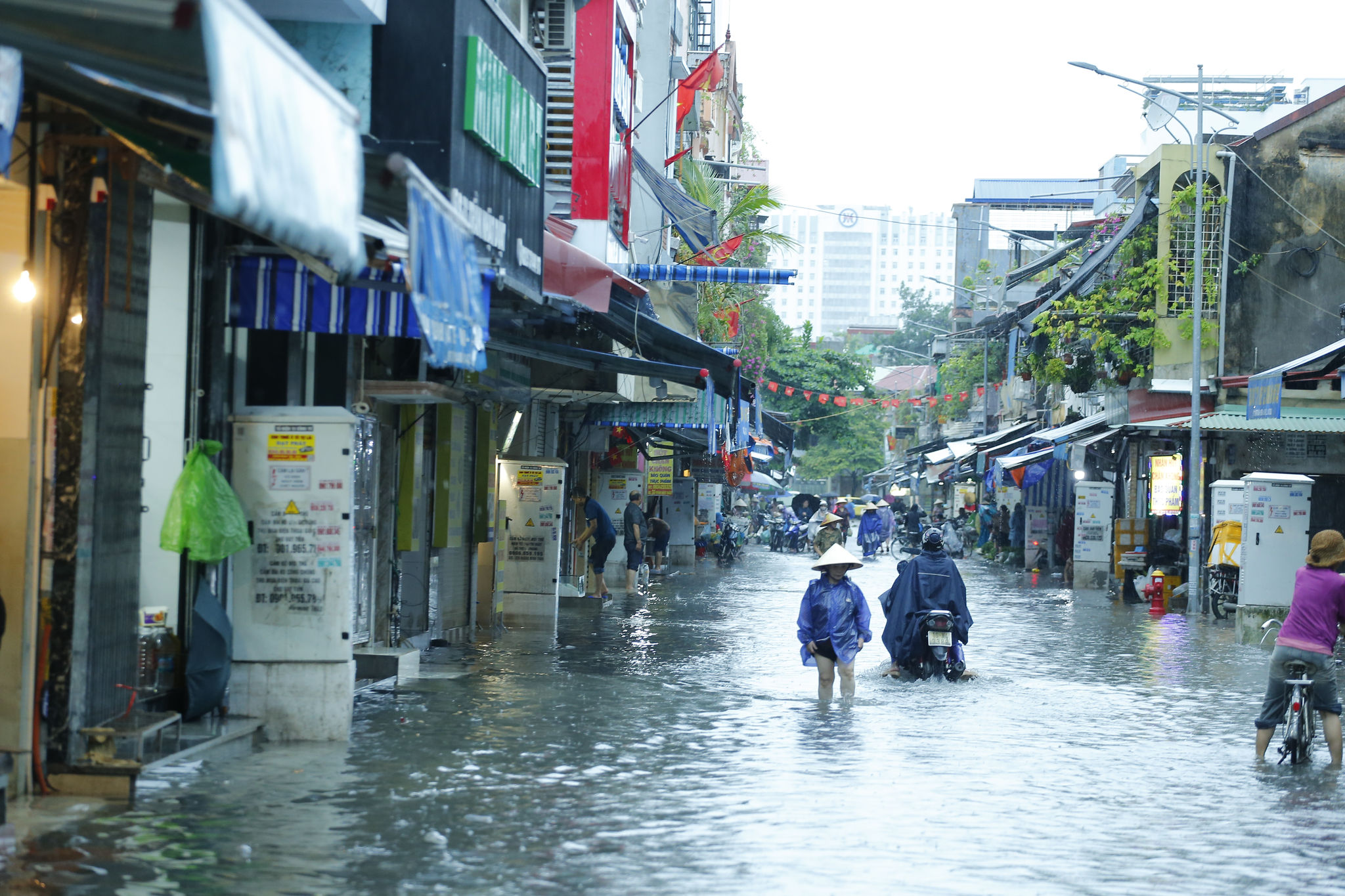 Phố Trần Nhật Duật (chợ Cố Đạo).