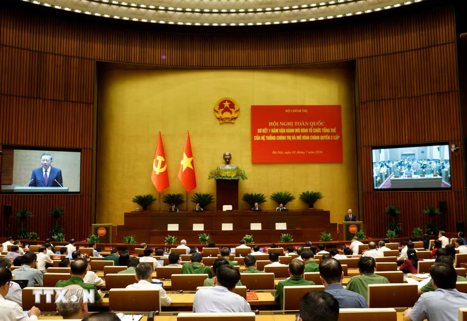 Tổng Bí thư, Chủ tịch nước Tô Lâm phát biểu chỉ đạo. (Ảnh: Thống Nhất/TTXVN)