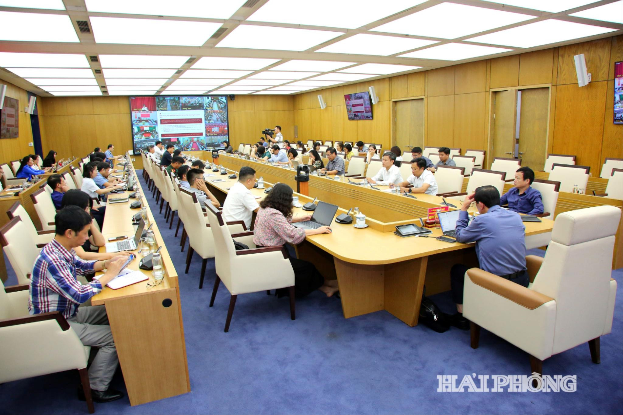 Hội nghị Toàn Quốc - Tập huấn công tác Tuyên giáo và Dân vận năm 2026 điểm cầu thành phố Hải Phòng