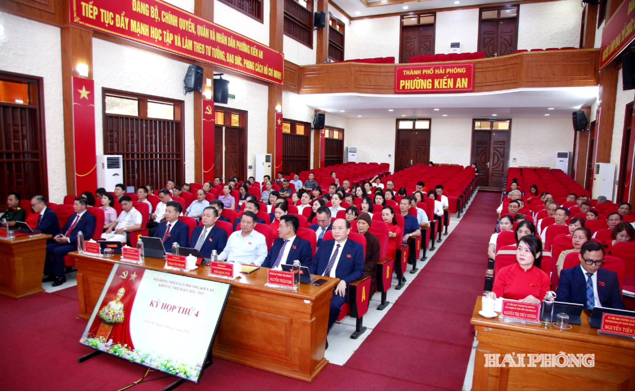 Kỳ họp thứ 4 Hội đồng nhân dân phường Kiến An nhiệm kỳ 2026-2031