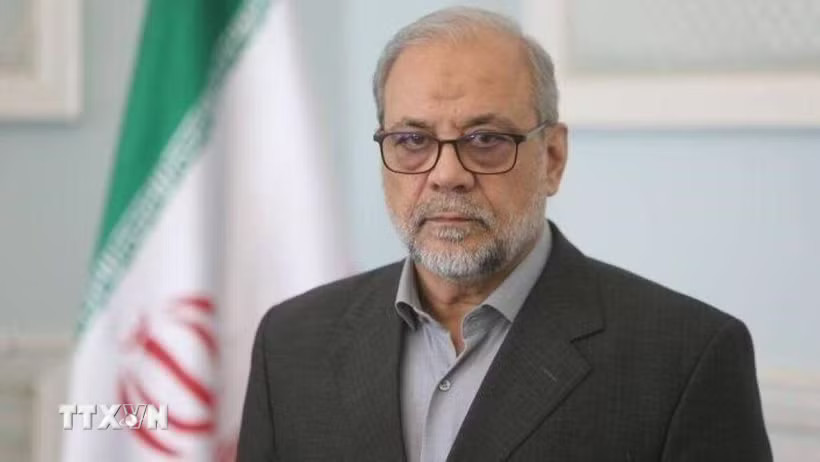 Thư ký Hội đồng An ninh quốc gia Iran Mohammad Bagher Zolghadr. (Ảnh: AA/TTXVN)