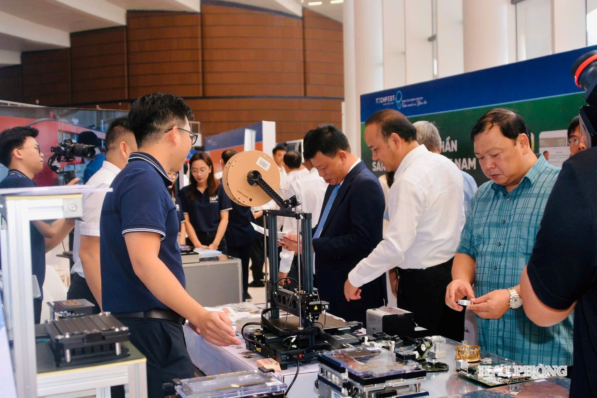 Sự kiện Techfest Hai Phong góp phần khẳng định “thương hiệu” đổi mới sáng tạo của thành phố Cảng.