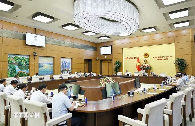 Quang cảnh phiên họp. (Ảnh: Doãn Tấn/TTXVN)