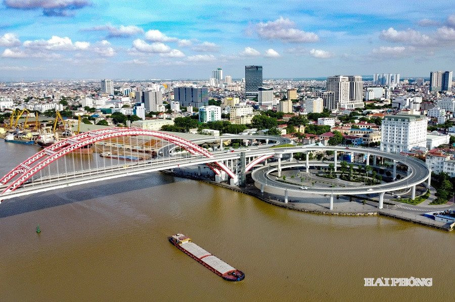 Hải Phòng quyết tâm bứt phá phát triển kinh tế - xã hội 6 tháng cuối năm 2026. Ảnh: MINH HÀ
