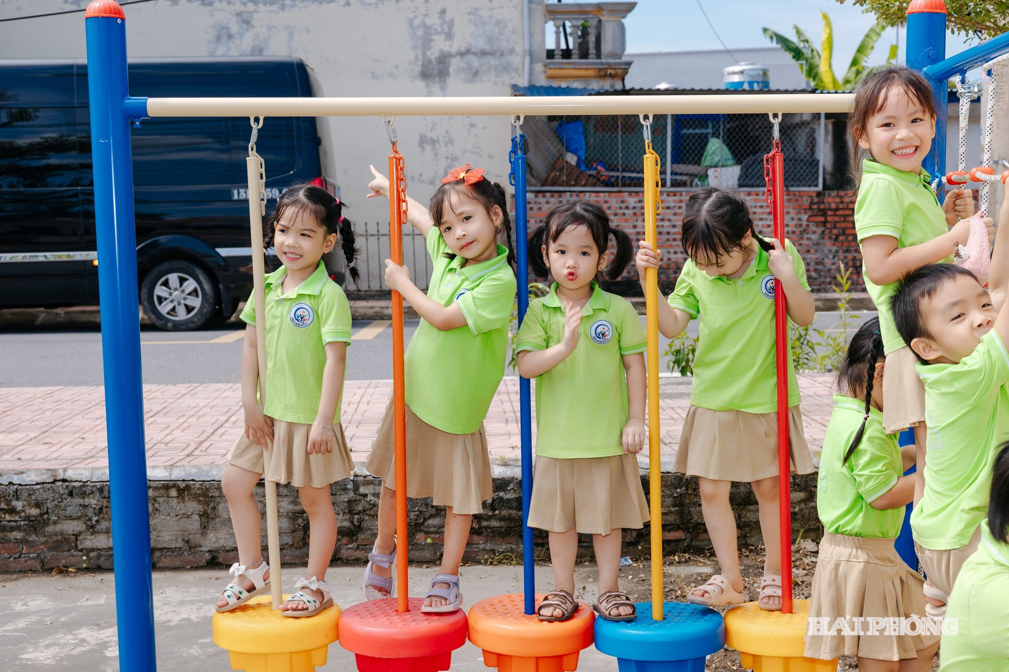 Công trình tạo sân chơi bổ ích cho thanh thiếu nhi địa phương.