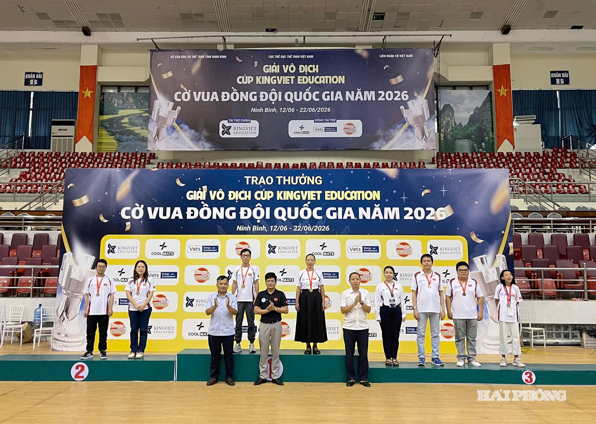 Bộ môn Cờ Hải Phòng thi đấu xuất sắc giành 56 huy chương vàng trong tổng số 295 huy chương các loại tại các giải trong nước.
