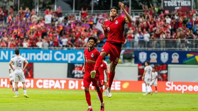 Singapore vươn lên dẫn đầu bảng A ASEAN Cup 2026. (Nguồn: aseanutdfc)