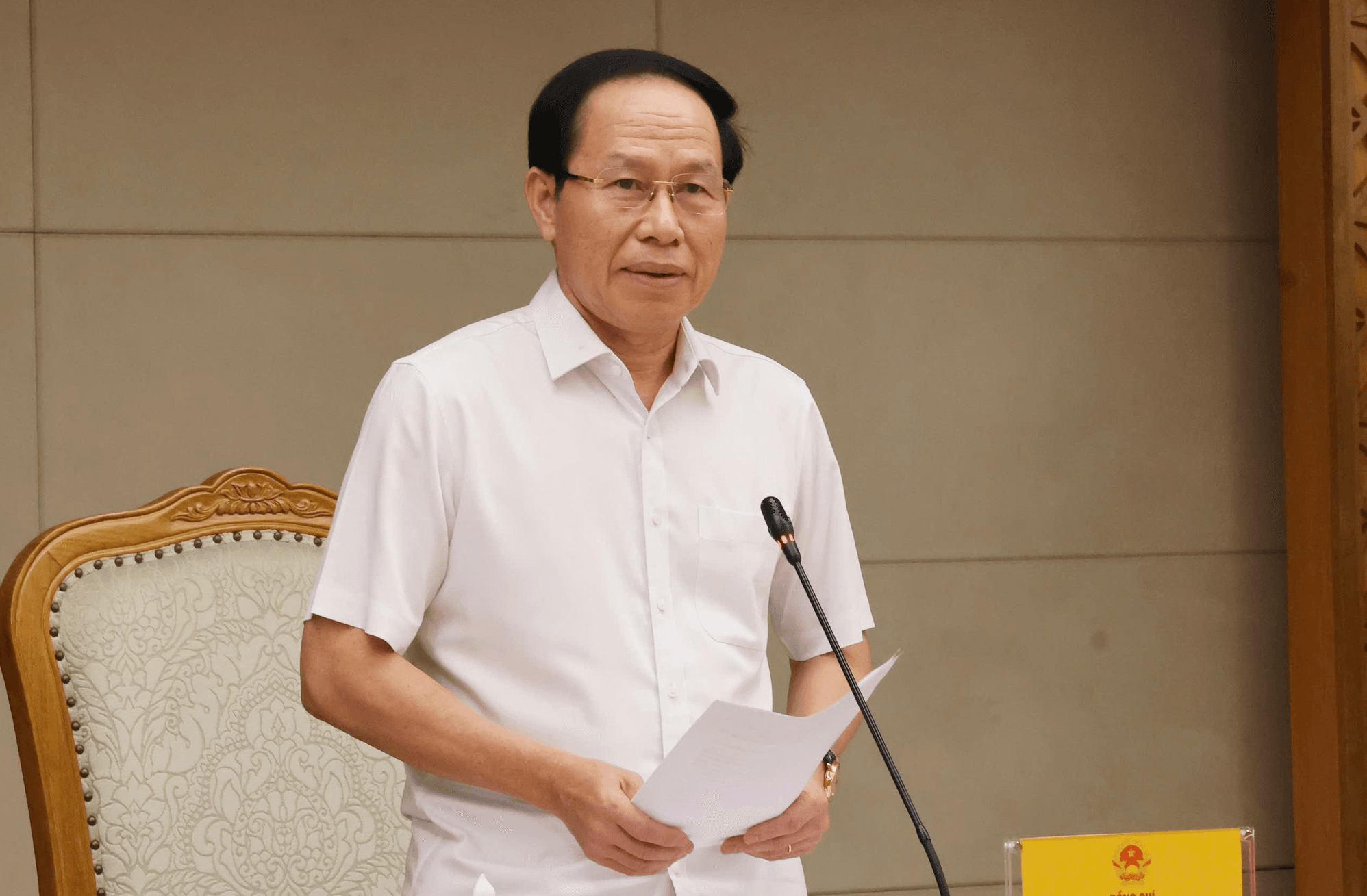 Phó Thủ tướng Lê Tiến Châu. Ảnh: VGP