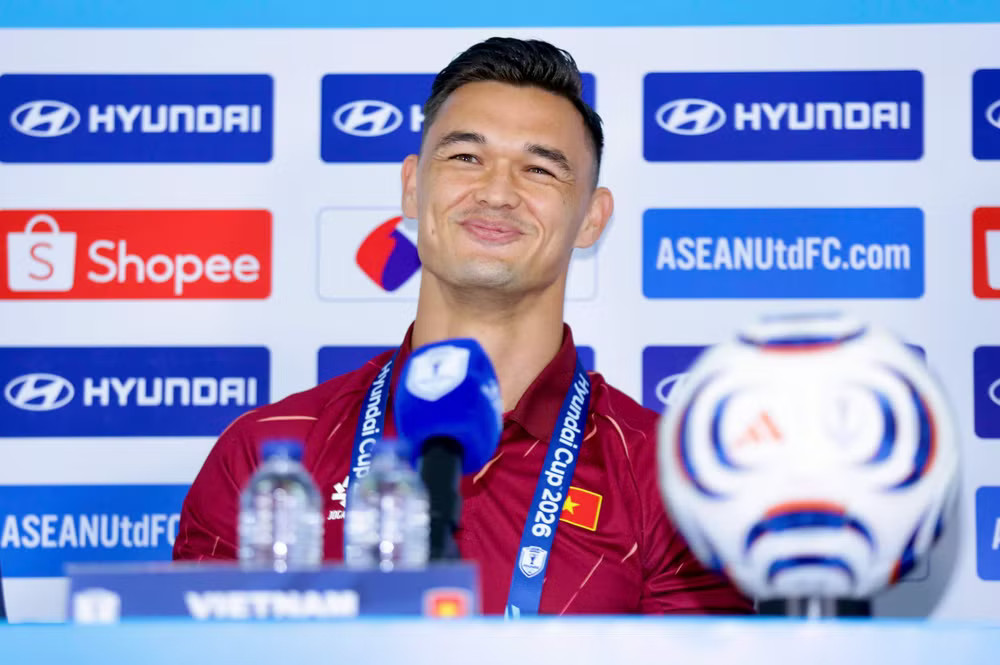 Thủ môn Lê Giang Patrik hướng tới chiến thắng thứ hai cùng đội tuyển Việt Nam tại ASEAN Cup 2026. (Ảnh: VFF) Thủ môn Lê Giang Patrik hướng tới chiến thắng thứ hai cùng đội tuyển Việt Nam tại ASEAN Cup 2026. (Ảnh: VFF)