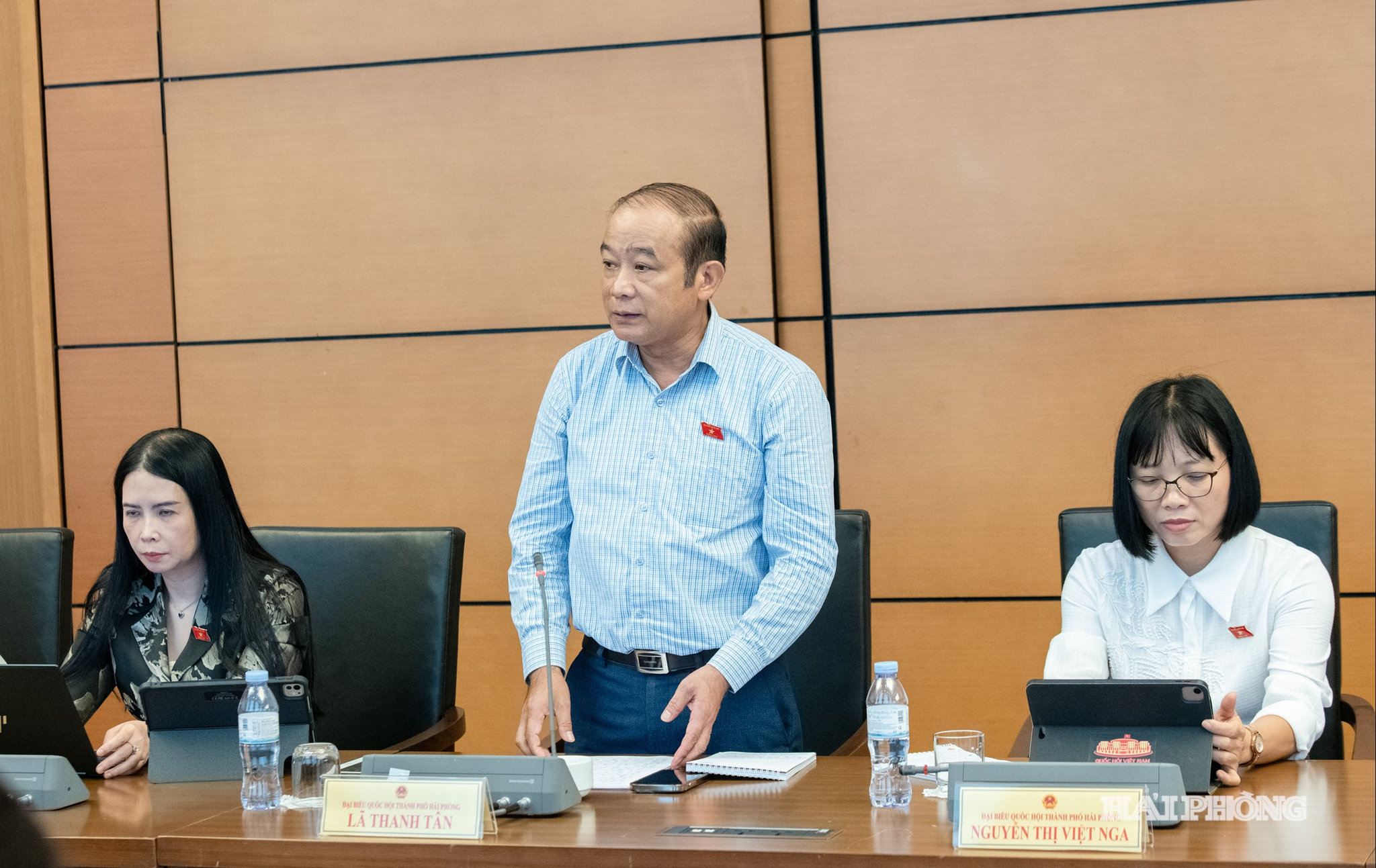 Phó Trưởng Đoàn đại biểu Quốc hội chuyên trách thành phố Hải Phòng Lã Thanh Tân-1
