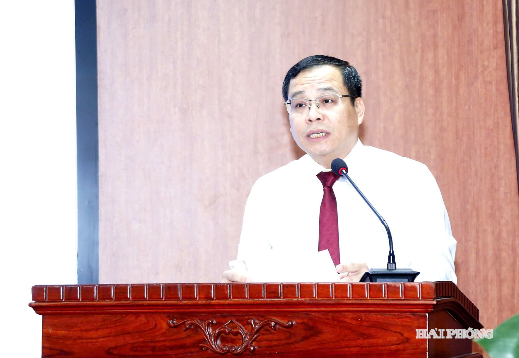 CVP thanh uy phat bieu