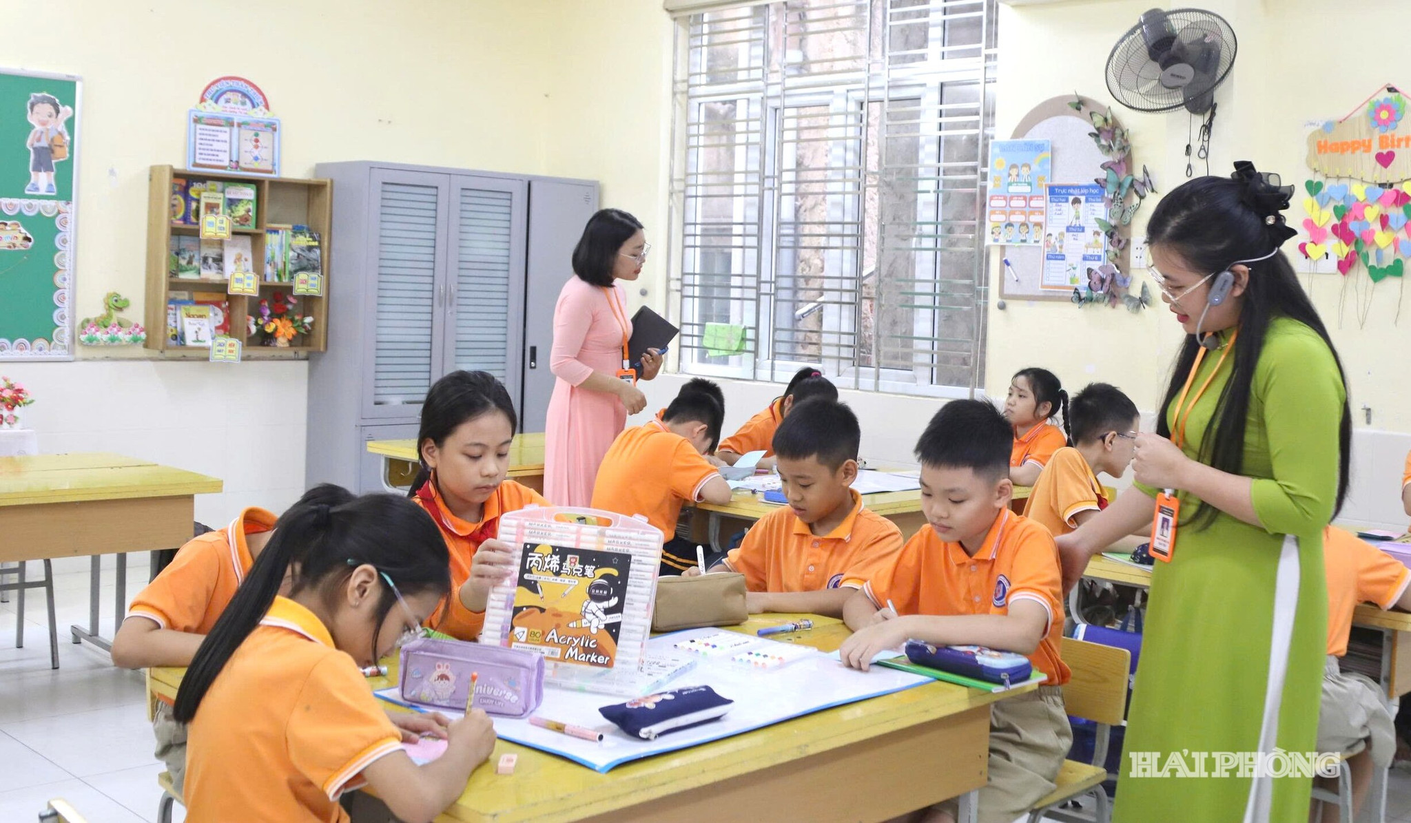 Sau sắp xếp, các cơ sở giáo dục tập trung ổn định tổ chức, chuẩn bị đầy đủ các điều kiện cho năm học mới.