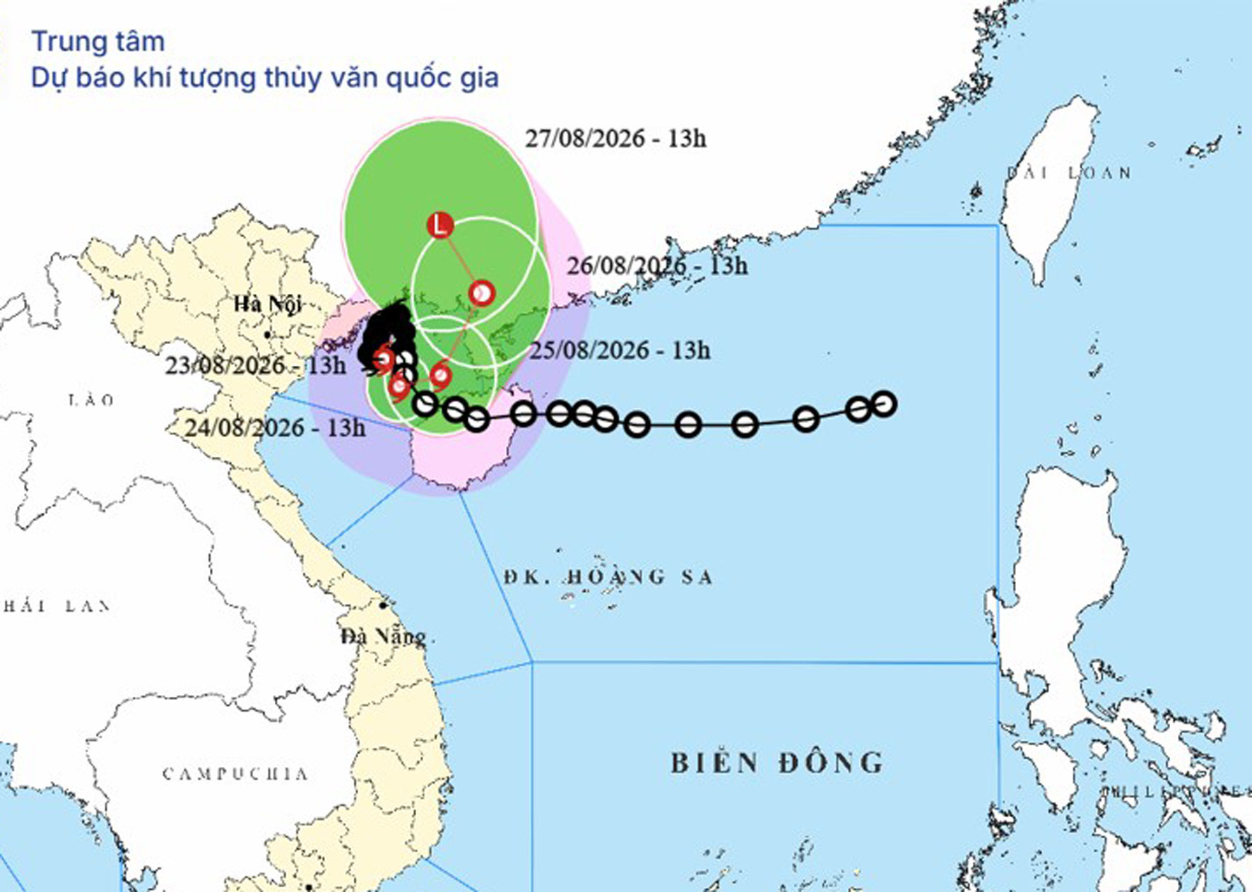 Bão số 4 đã mạnh lên, di chuyển khó lường và tiếp tục gây mưa lớn.
