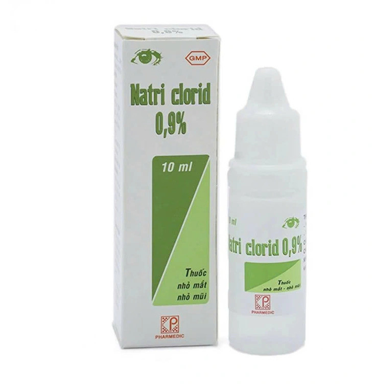 Xử phạt công ty sản xuất lô thuốc nhỏ mắt Natri clorid 0,9% vi phạm chất lượng- Ảnh 1.