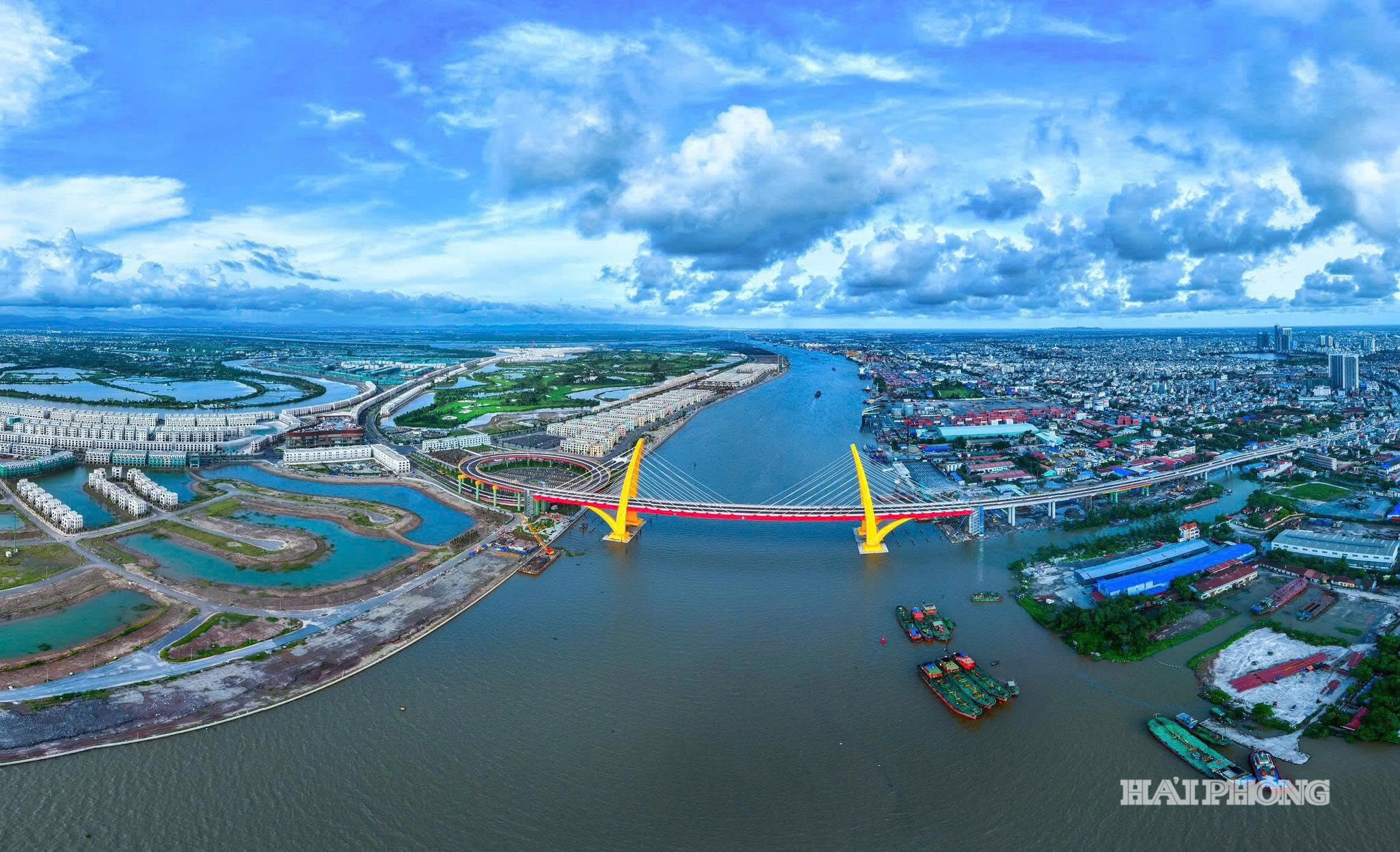 Đô thị Hải Phòng được quy hoạch bài bản sẽ tạo thêm dư địa thu hút đầu tư, đóng góp vào mục tiêu tăng trưởng kinh tế của thành phố. Ảnh: NGUYỄN ĐỨC NGHĨA