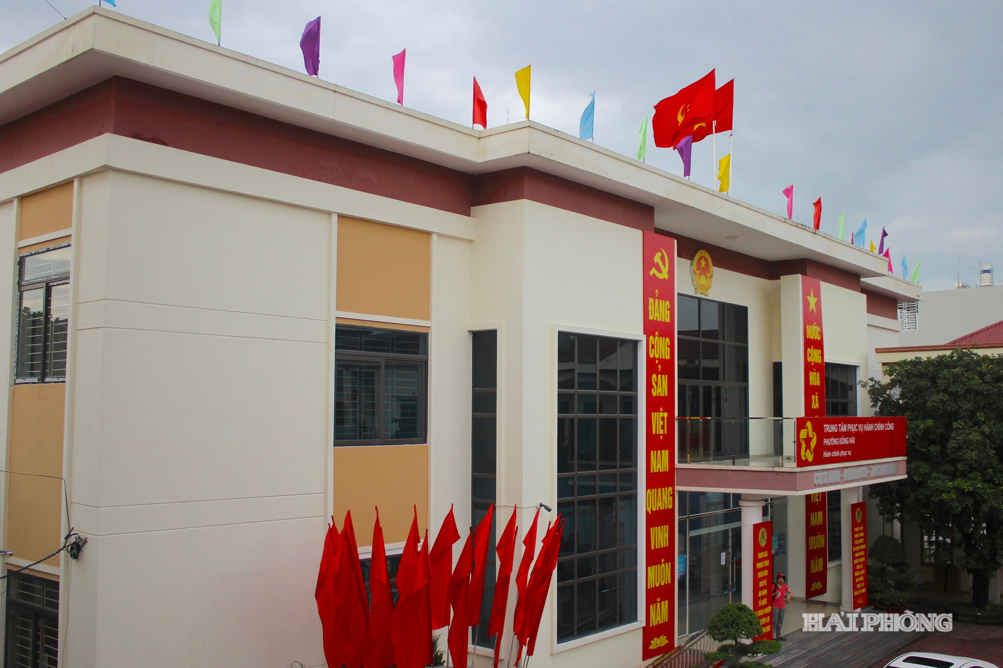 Hải Phòng dự kiến xem xét mô hình đơn vị hành chính cấp xã mang tính hạt nhân tiêu biểu, có quy mô điều kiện phát triển, năng lực quản trị và khả năng cung ứng dịch vụ công phù hợp để lan tỏa, nhân rộng, dẫn dắt phát triển. Trong ảnh: Phường Đông Hải được UBND thành phố Hải Phòng đề xuất phân loại đơn vị hành chính cấp xã loại đặc biệt.