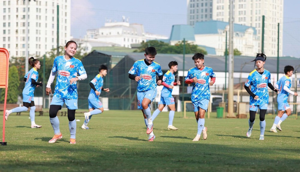 ทีมบาสเกตบอลหญิงทีมชาติเวียดนามกำลังเร่งเตรียมความพร้อมสำหรับการแข่งขันกีฬาเอเชียนเกมส์ 2026