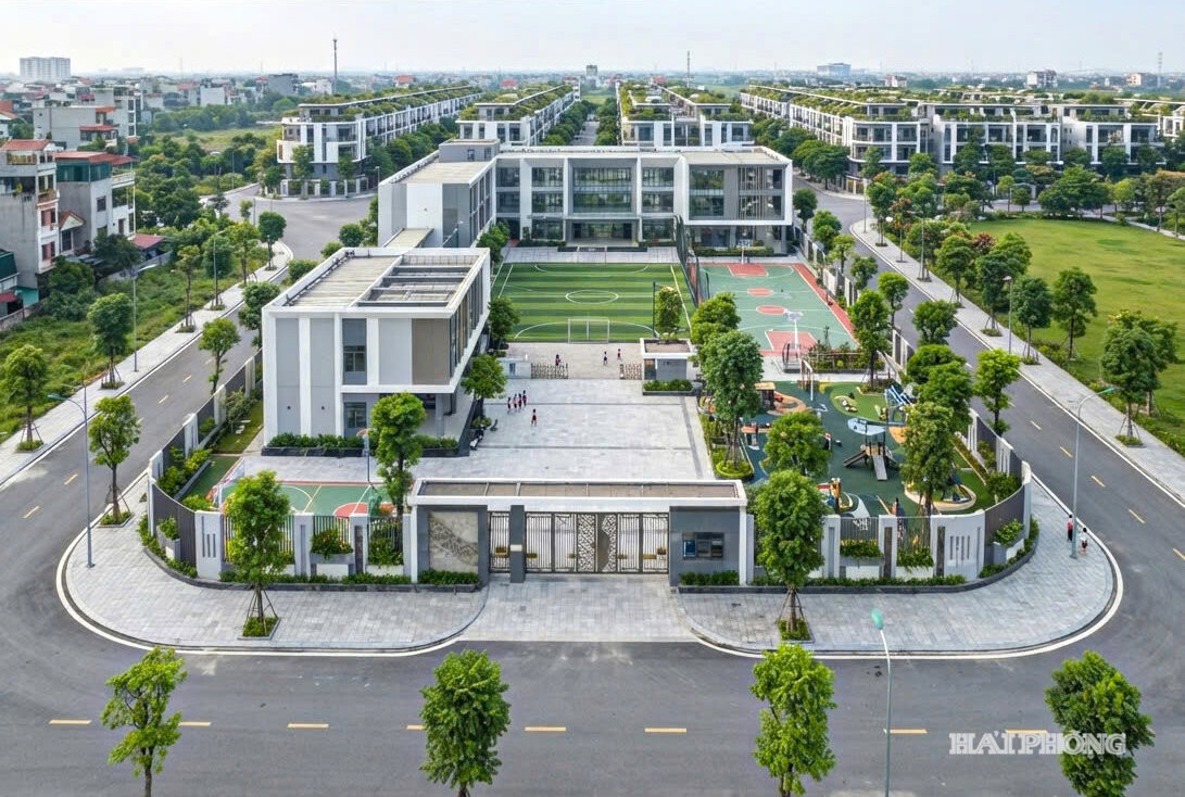 Phối cảng Khu tái định cư phục vụ giải phóng mặt bằng trên địa bàn phường Đồ Sơn và Nam Đồ Sơn.