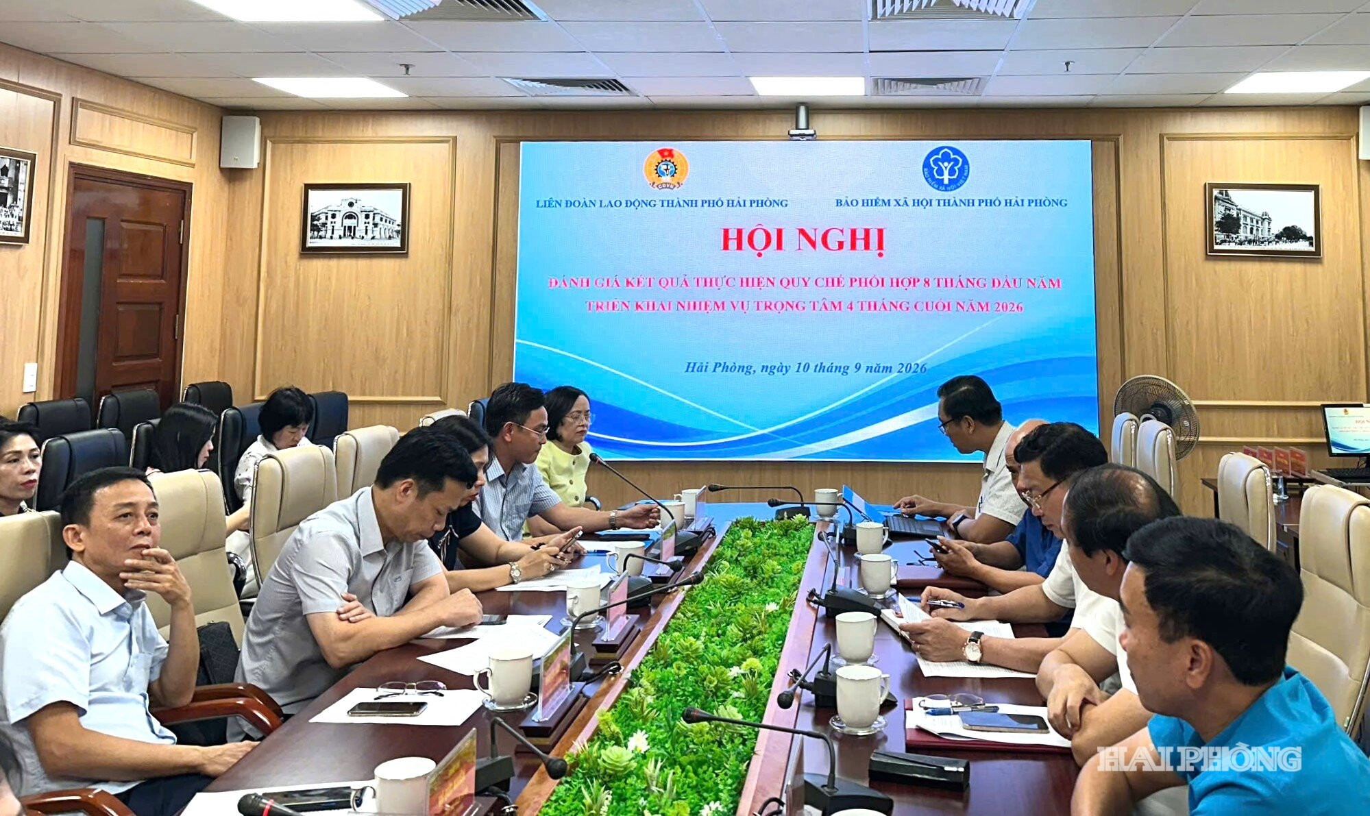 Quang cảnh hội nghị.