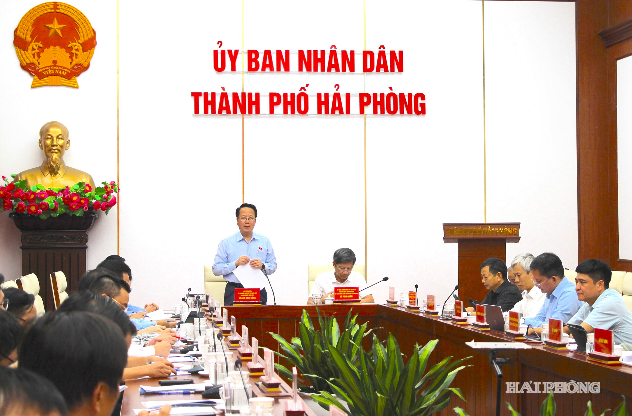 Phó Chủ nhiệm Ủy ban Dân nguyện và Giám sát của Quốc hội Hoàng Anh Công đánh giá cao kết quả công tác tiếp công dân, giải quyết khiếu nại, tố cáo năm 2026 trên địa bàn thành phố.