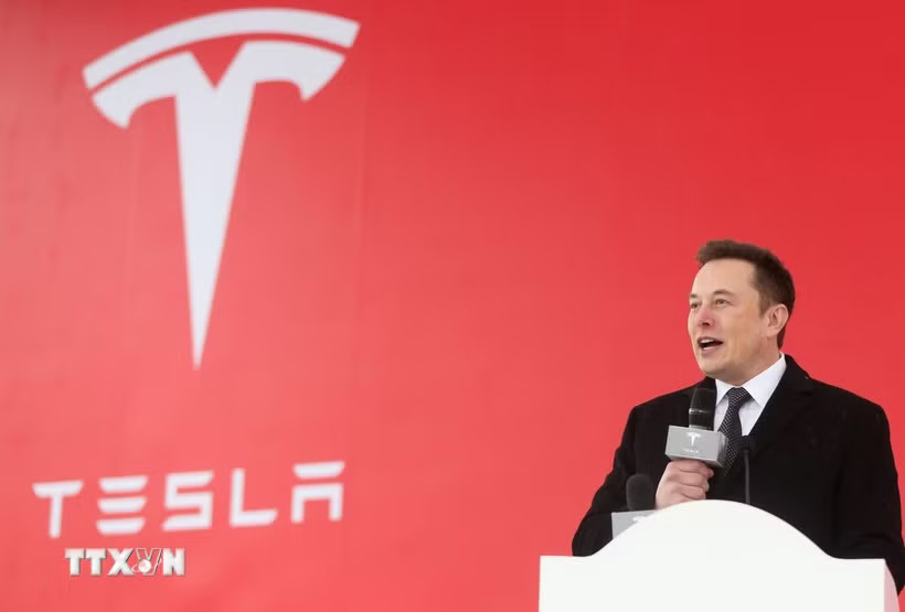 CEO Tesla, Tỷ phú Elon Musk . (Ảnh: THX/TTXVN)