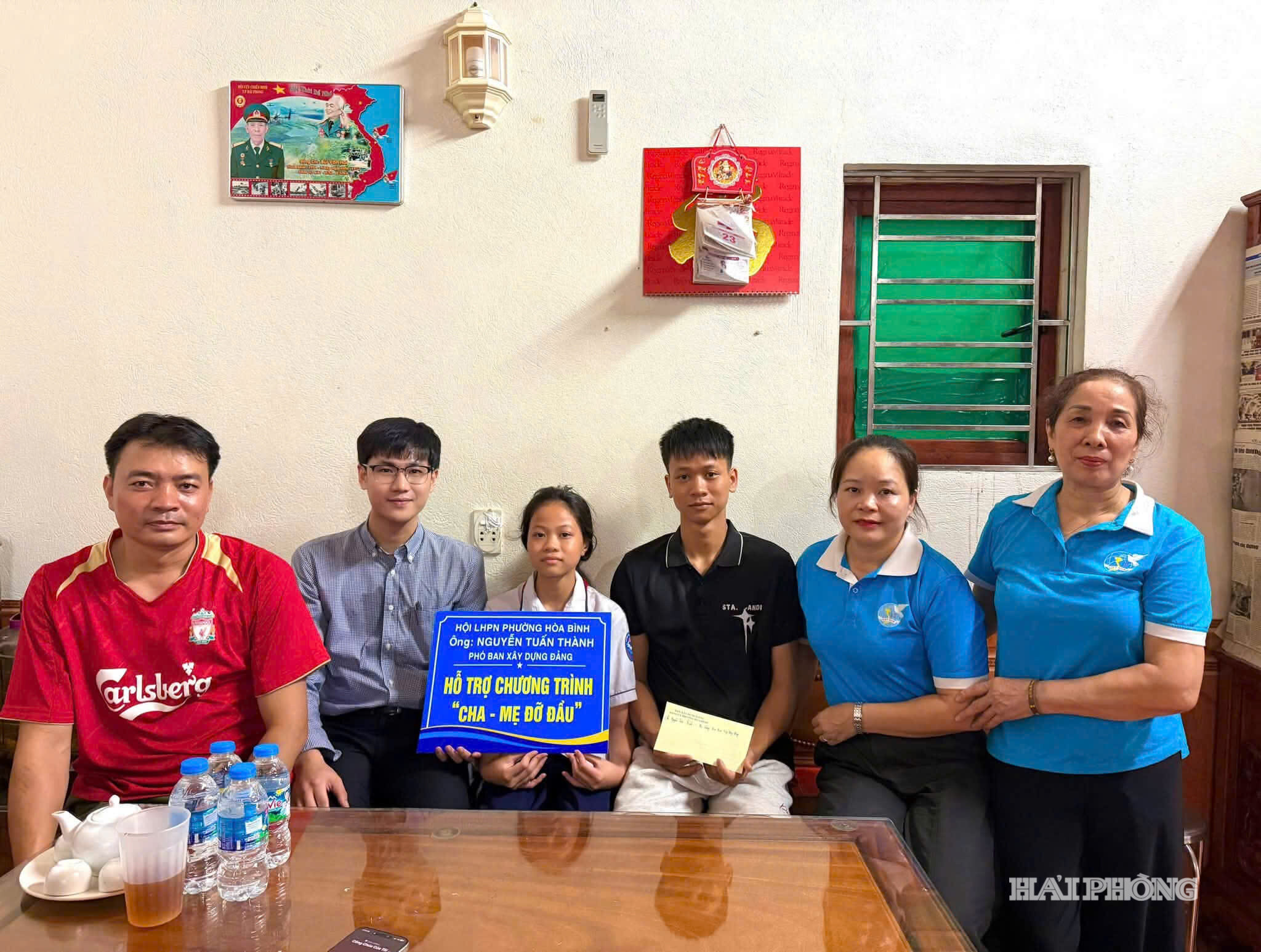 Đầu năm học mới, Hội Liên hiệp Phụ nữ phường Hòa Bình vận động các tổ chức, cá nhân lan tỏa mô hình