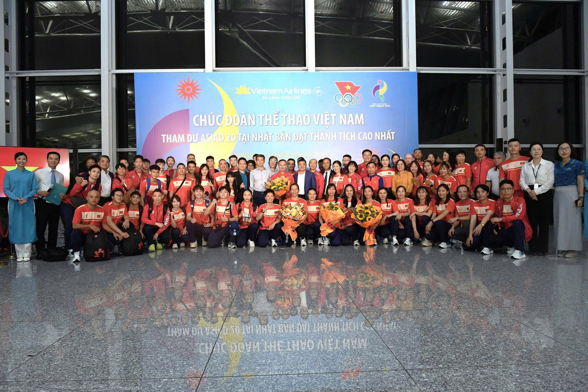 Đại quân Thể thao Việt Nam lên đường sang Nhật Bản, chinh phục ASIAD 2026 - Ảnh 2.