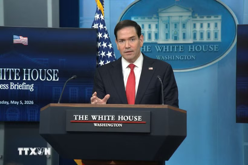 Ngoại trưởng Mỹ Marco Rubio. (Ảnh: THX/TTXVN phát)