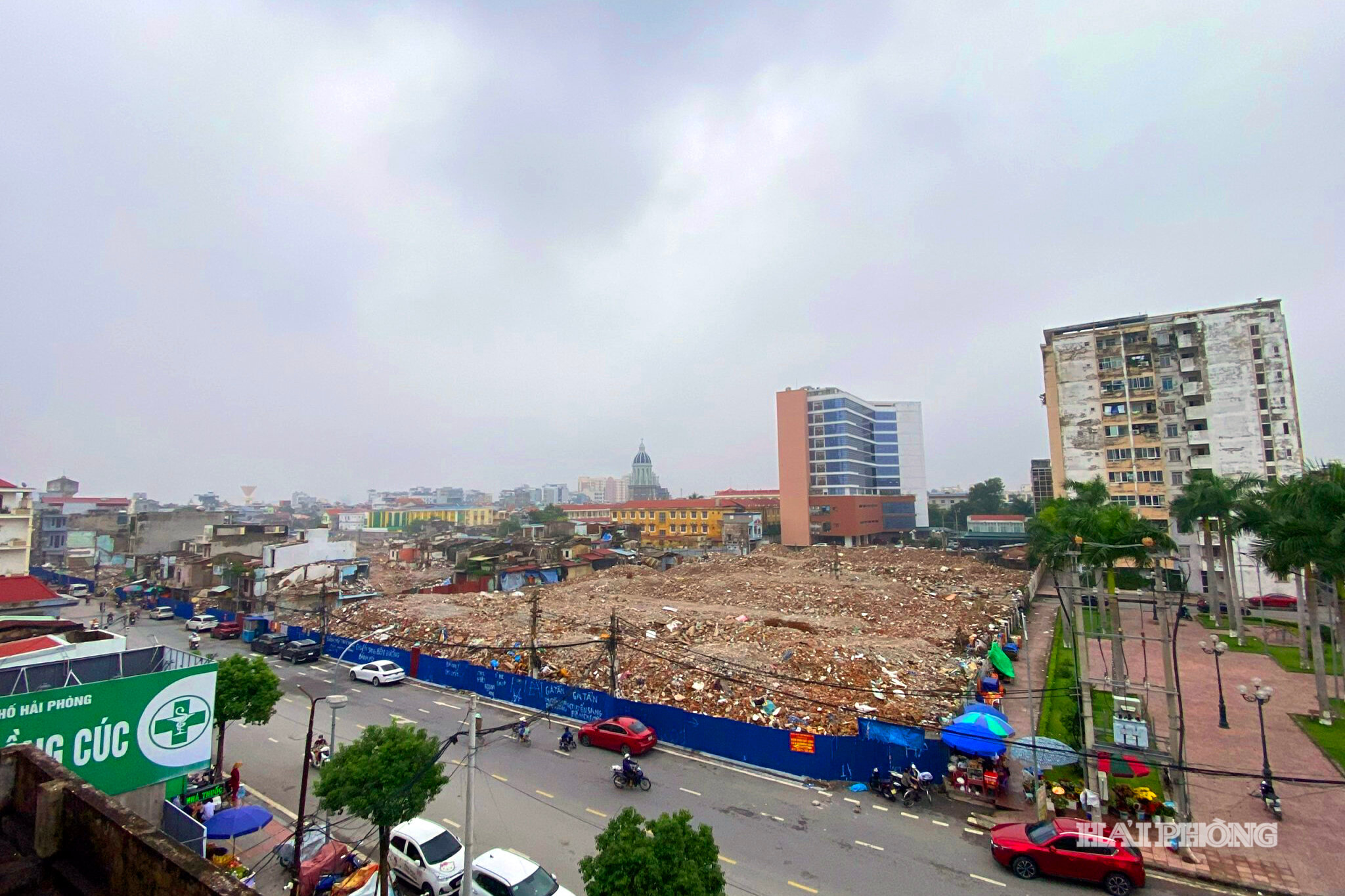 Khu chung cư cũ Đồng Quốc Bình (phường Gia Viên) hoàn thành cơ bản công tác giải phóng mặt bằng sạch phục vụ các Dự án chỉnh trang đô thị.
