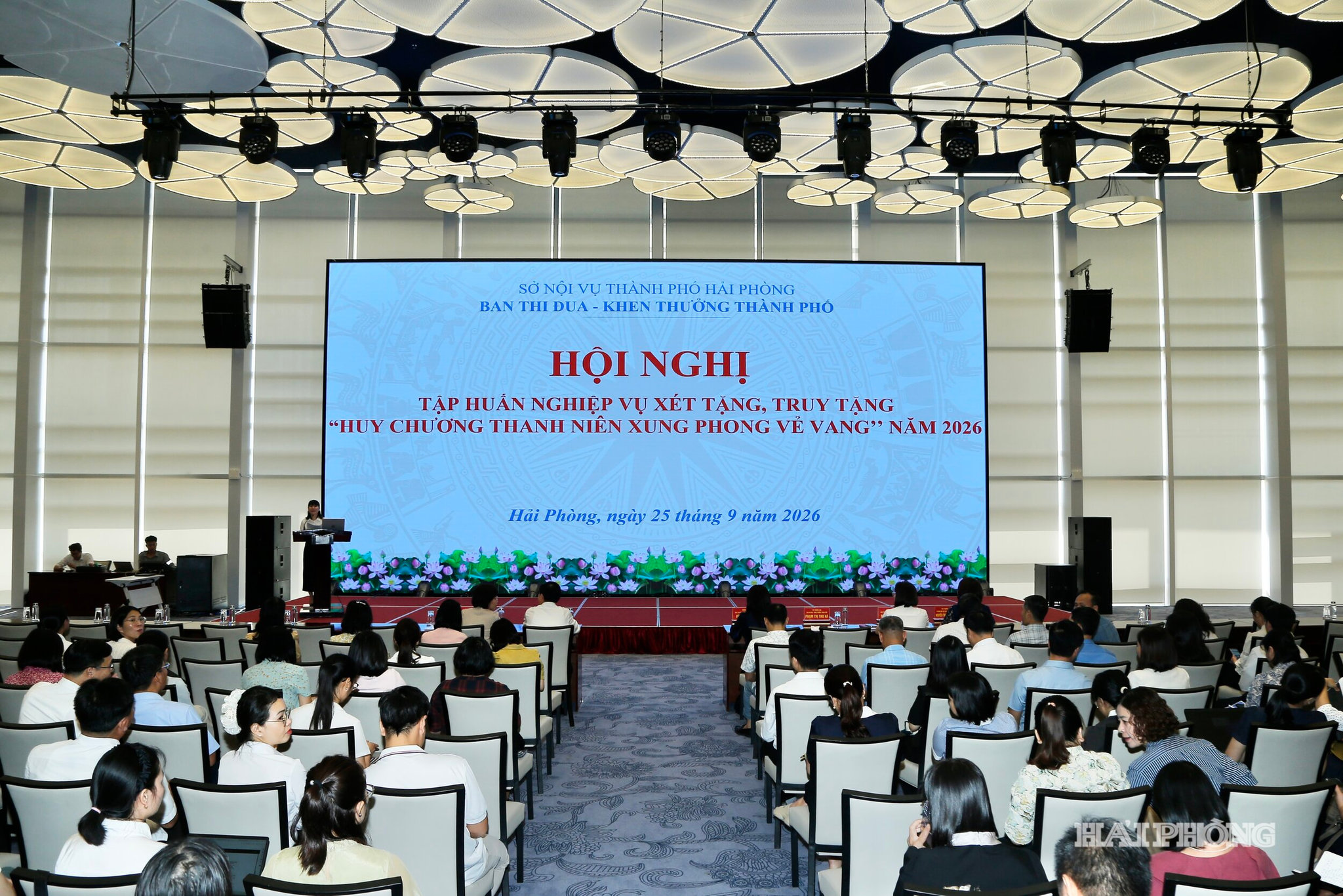 Quang cảnh hội nghị tập huấn.
