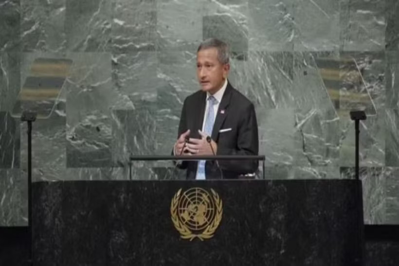 Ngoại trưởng Singapore Vivian Balakrishnan (Ảnh minh họa: AP)