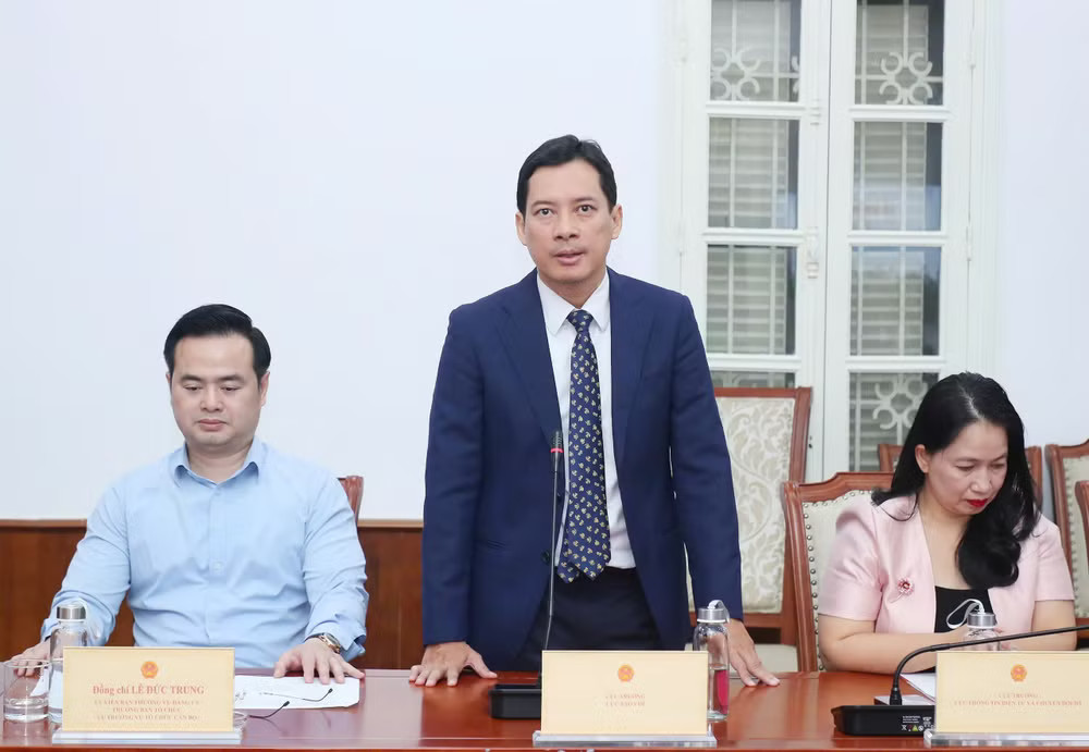 Cục trưởng Cục Báo chí Lê Quang Tự Do. (Ảnh: Trần Huấn) 1791515926372-8587729477720079033-g5423084750378346966-737c1fc33929dd180f8a548110700ef2.jpg
