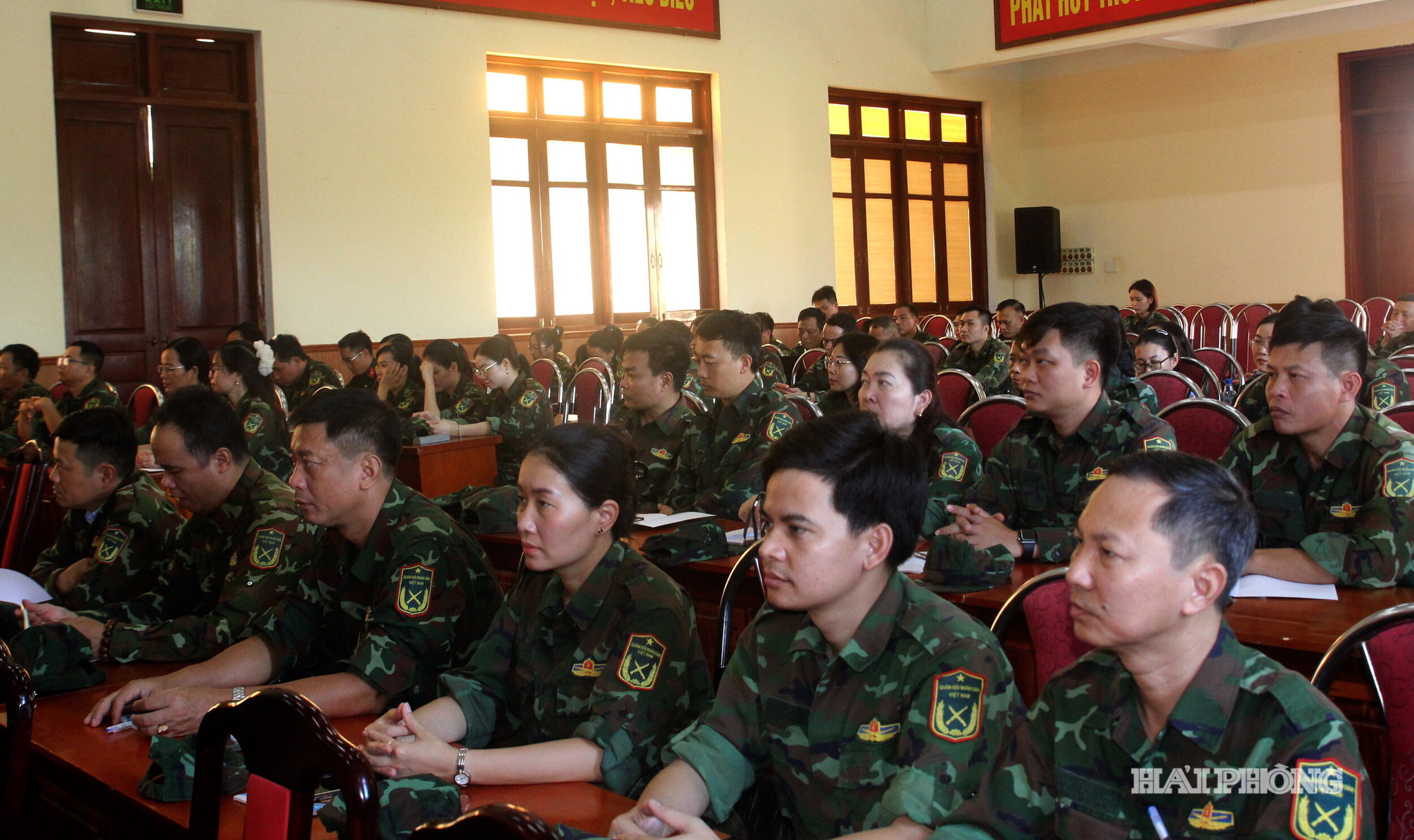 Các học viên tham gia lớp bồi dưỡng