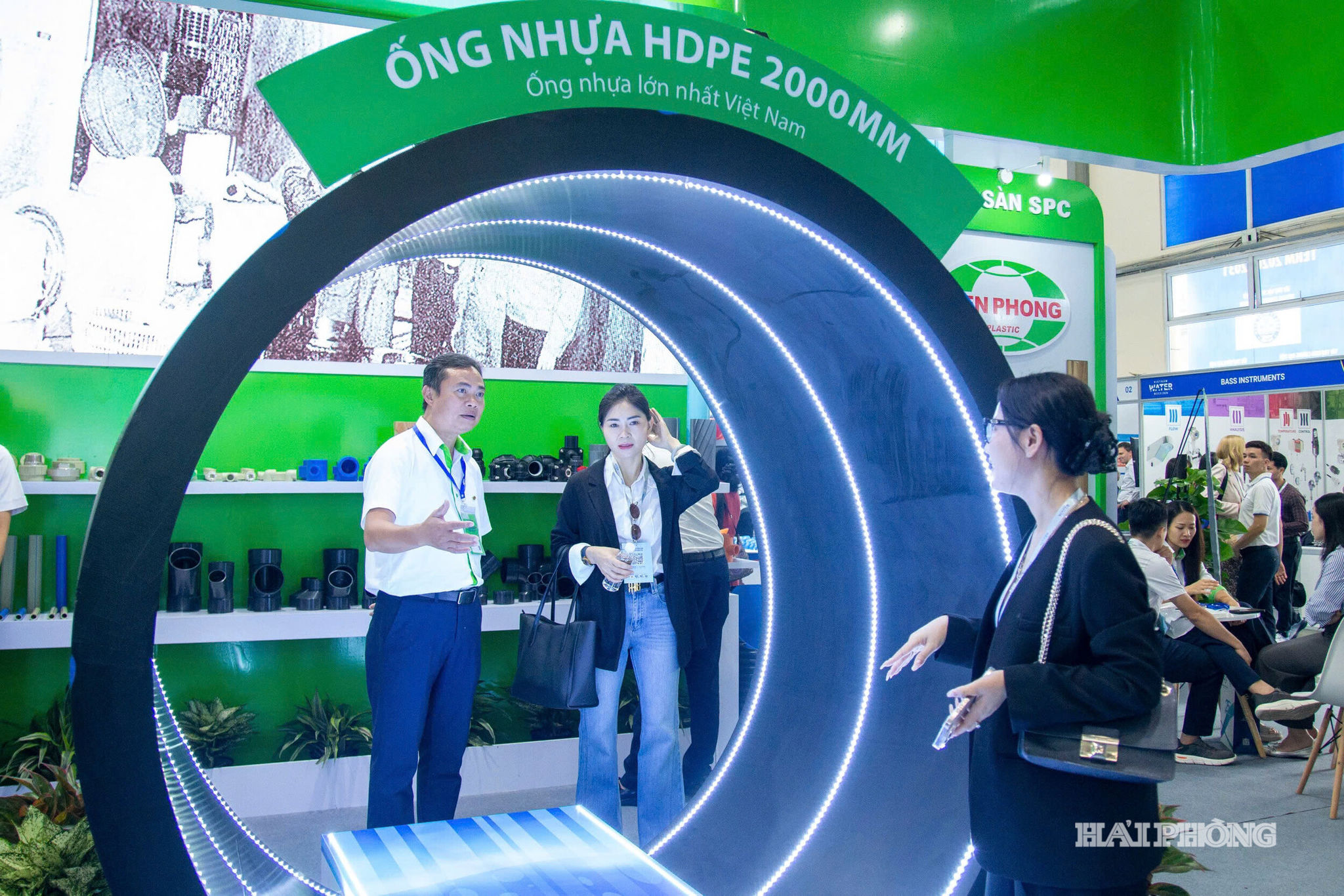 Công ty CP Nhựa Thiếu niên Tiền Phong là một trong những doanh nghiệp tiêu biểu của Hải Phòng chủ động đổi mới công nghệ, phát triển sản phẩm theo hướng xanh, bền vững.