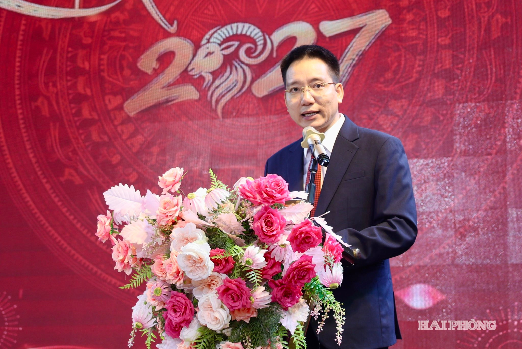 Ông Đào Đức Hưng, Tổng Giám đốc Công ty CP Quốc tế Bảo Hưng phát biểu tại chương trình.