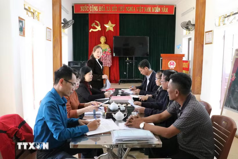Một buổi sinh hoạt chi bộ. (Ảnh minh họa. Nguồn: TTXVN)