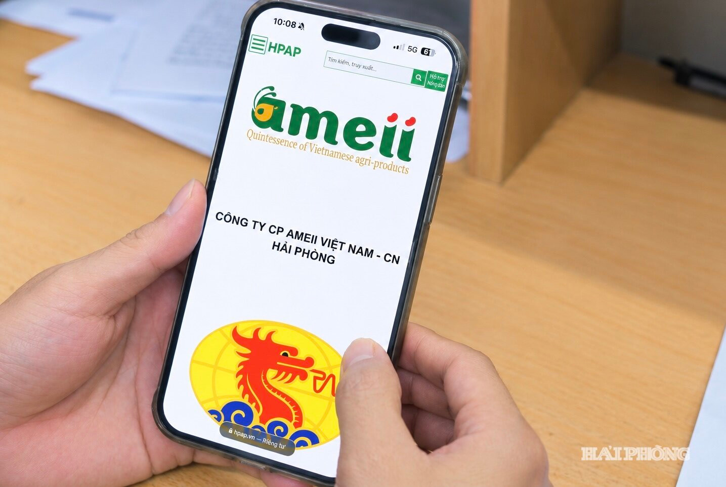 Hệ thống truy xuất nguồn gốc Hải Phòng đã có 80 tài khoản của chủ thể sản xuất được kích hoạt.