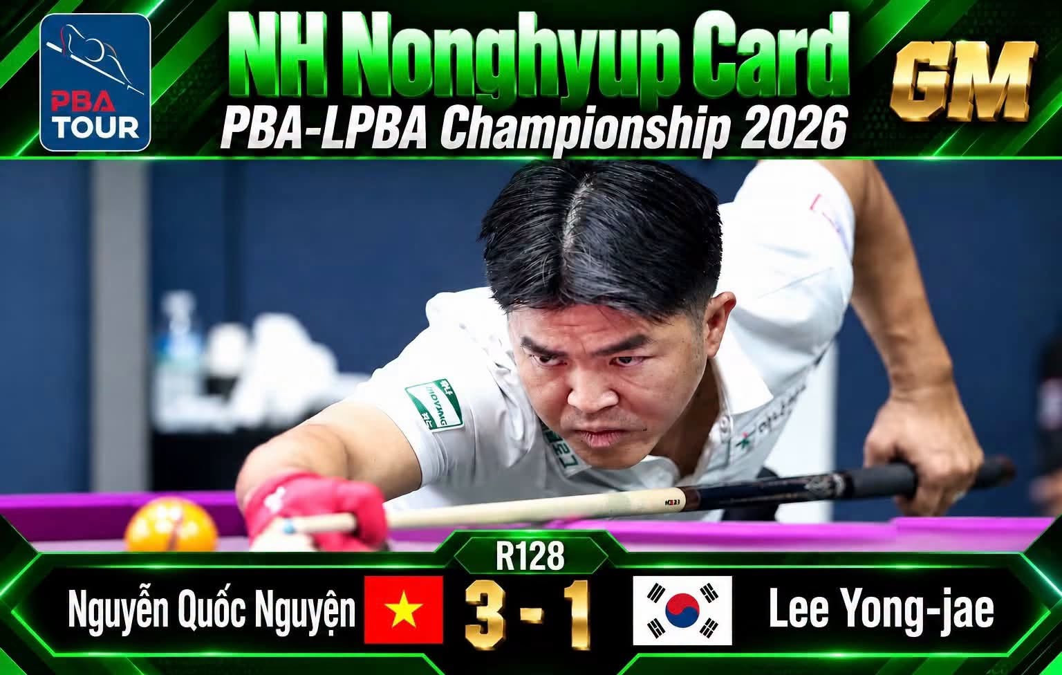 Billiards Việt Nam áp đảo ở Hàn Quốc, hướng đến chức vô địch PBA thứ 3 liên tiếp - Ảnh 1.