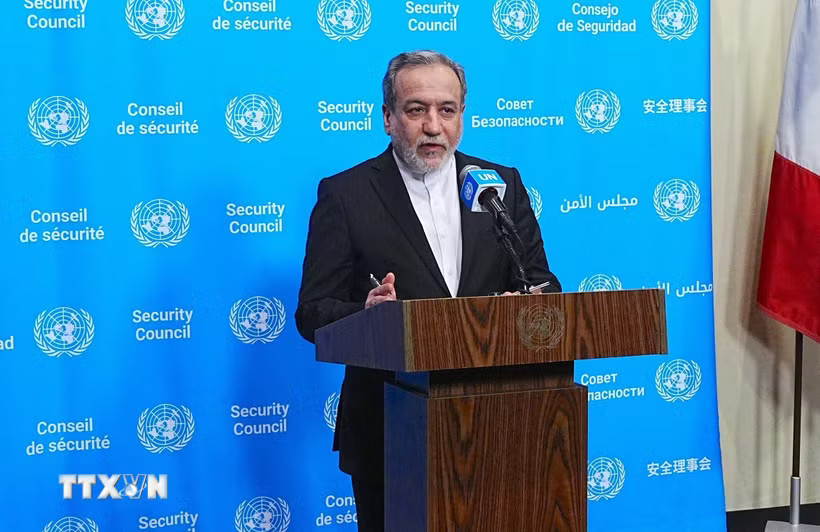 Ngoại trưởng Iran Seyed Abbas Araghchi. (Ảnh: AA/TTXVN phát)