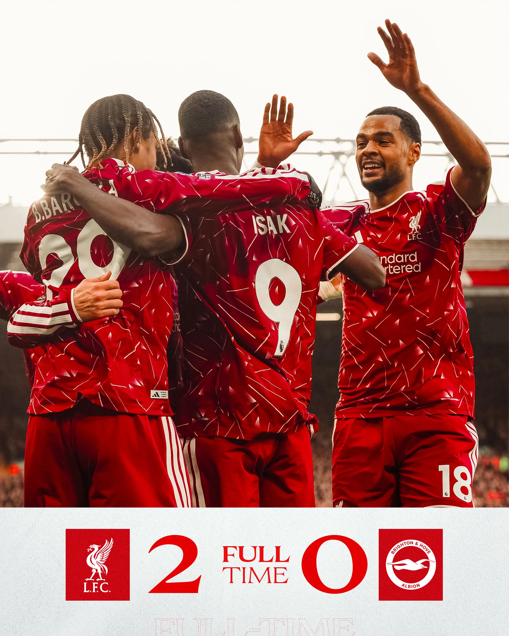 Isak ghi bàn, Liverpool đánh bại 