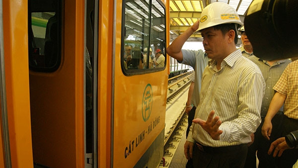 đường sắt trên cao,Cát Linh - Hà Đông,Nguyễn Văn Thể,Bộ trưởng GTVT