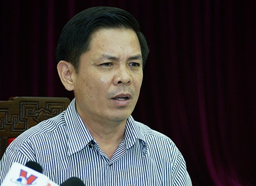 Bộ trưởng Giao thông Vận tải Nguyễn Văn Thể. 