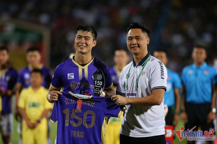 Duy Mạnh có trận đấu thứ 150 cho Hà Nội FC