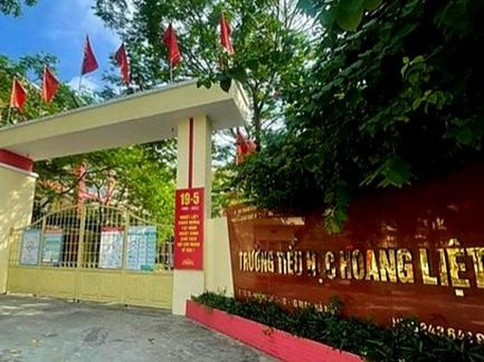 Trường Tiểu học Hoàng Liệt, quận Hoàng Mai, Hà Nội.