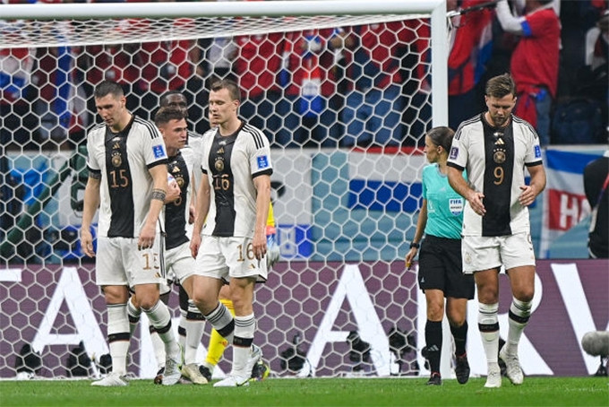 Bóng đá Đức gây thất vọng khi bị loại ngay từ vòng bảng